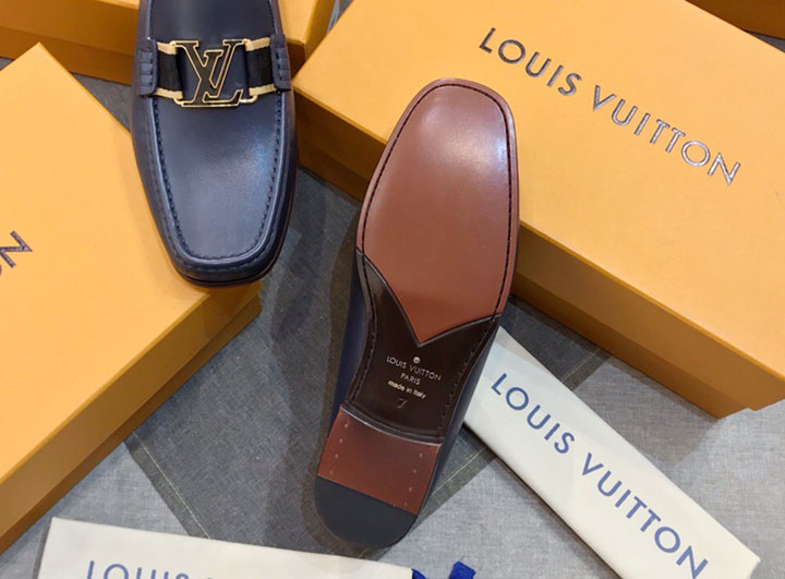 Giày Nam Louis Vuitton Siêu Cấp GNSCLV0010  Giày Lười Louis Vuitton