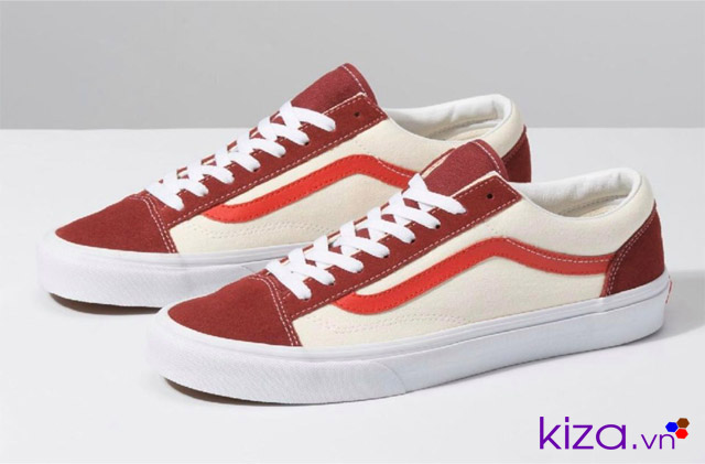 vans style 36 red