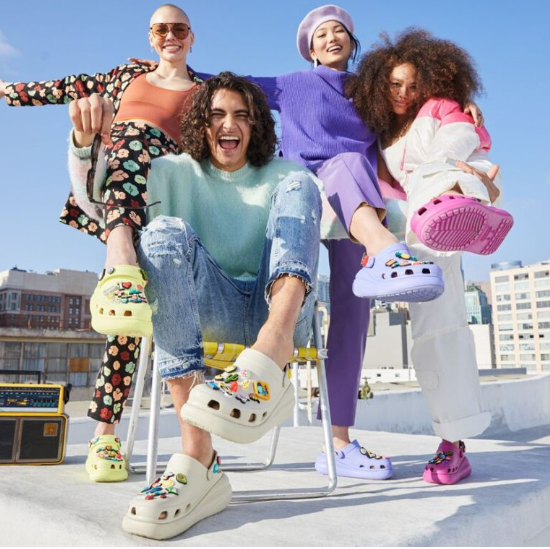 dép crocs nữ pastel