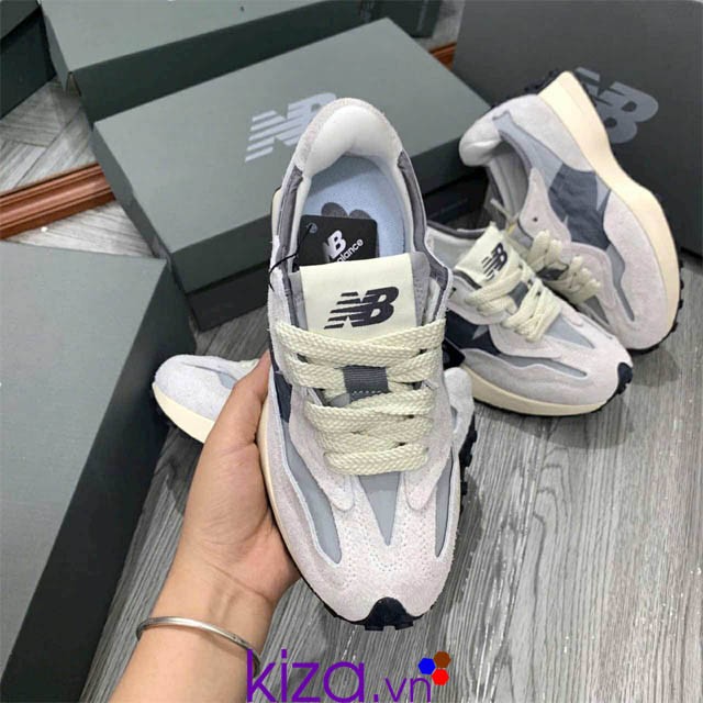 sneaker New Balance 327 màu xám đen