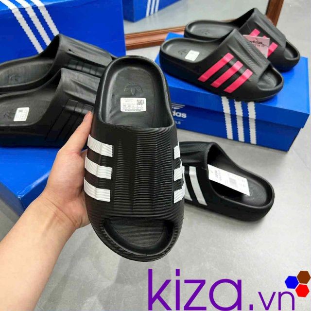 Dép quai ngang adidas màu đen