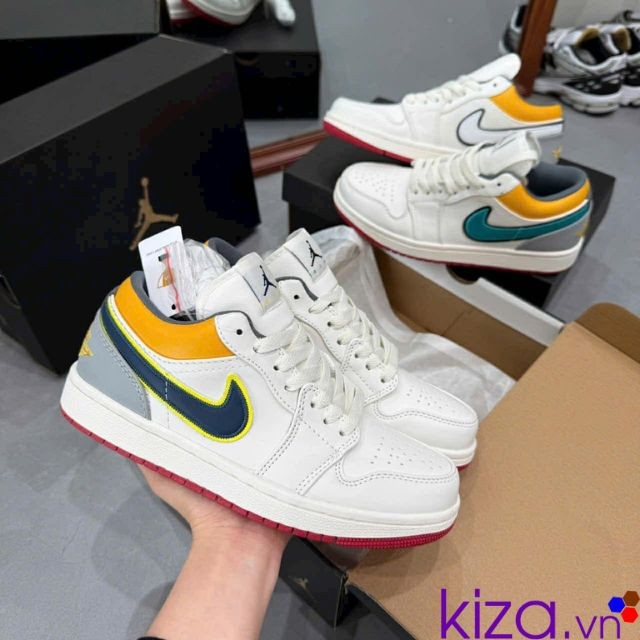 Giày nike jordan 4 màu cổ thấp