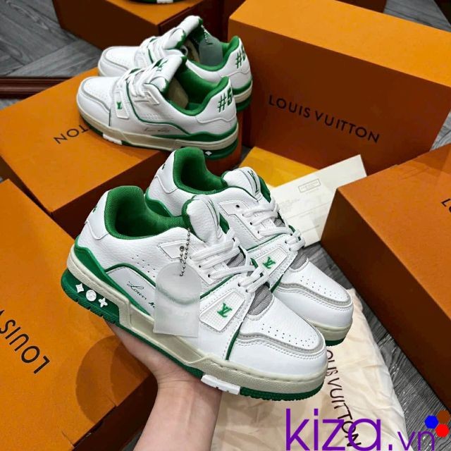 Sneaker LV 54 màu xanh