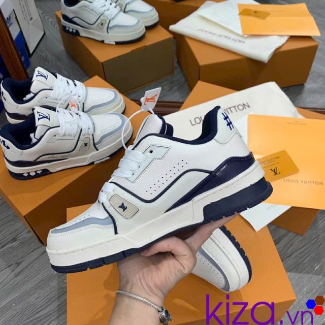 Giày louis vuitton 54 màu xanh than