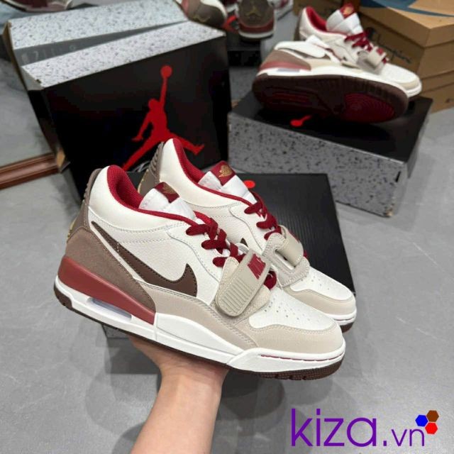 Giầy nike nữ jordan 3 legacy 312 màu nâu đỏ