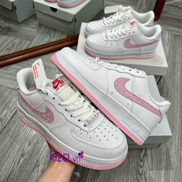 sneaker nike air pink love