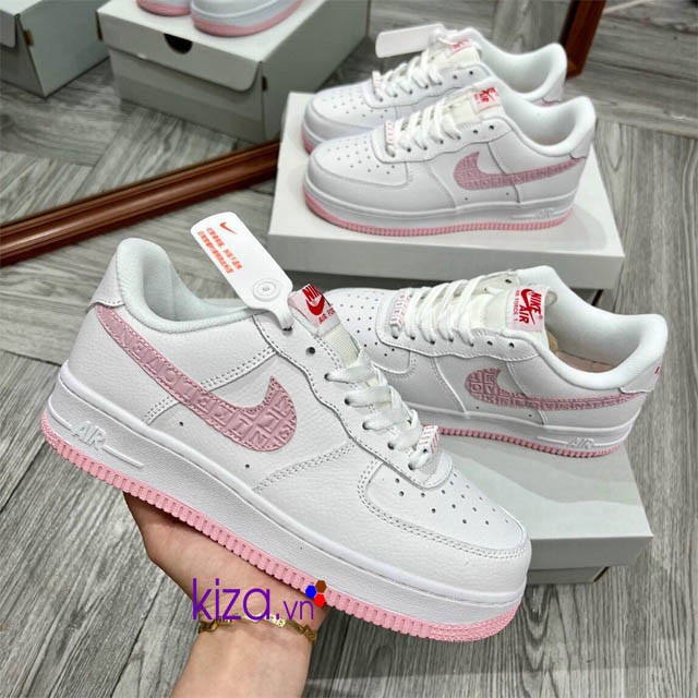 Giày nike air force màu hồng
