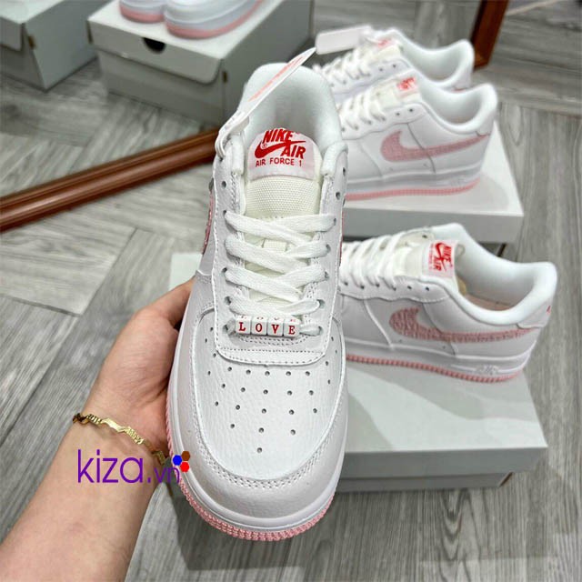 Giày nike air force pink love