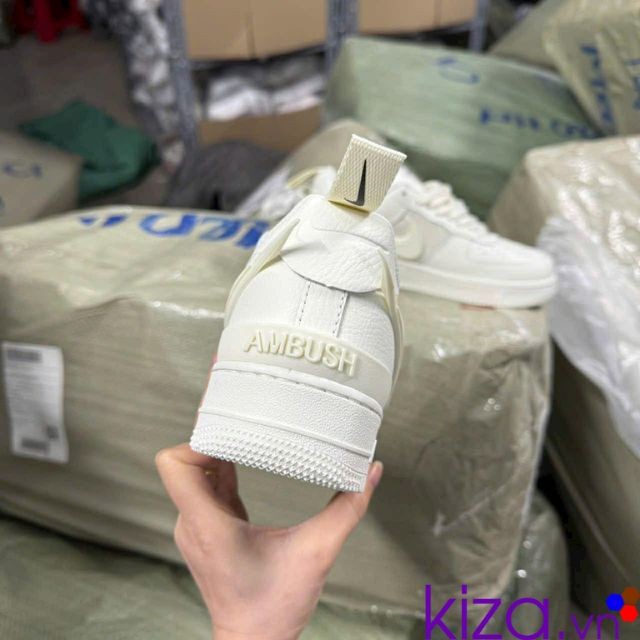 Giầy nike Airfroce 1 màu trắng kem