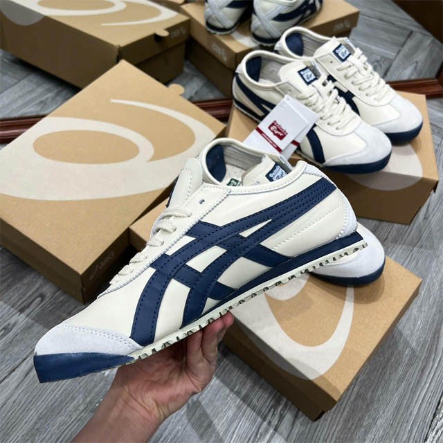 Giay Onitsuka Tiger mau xanh than Replica