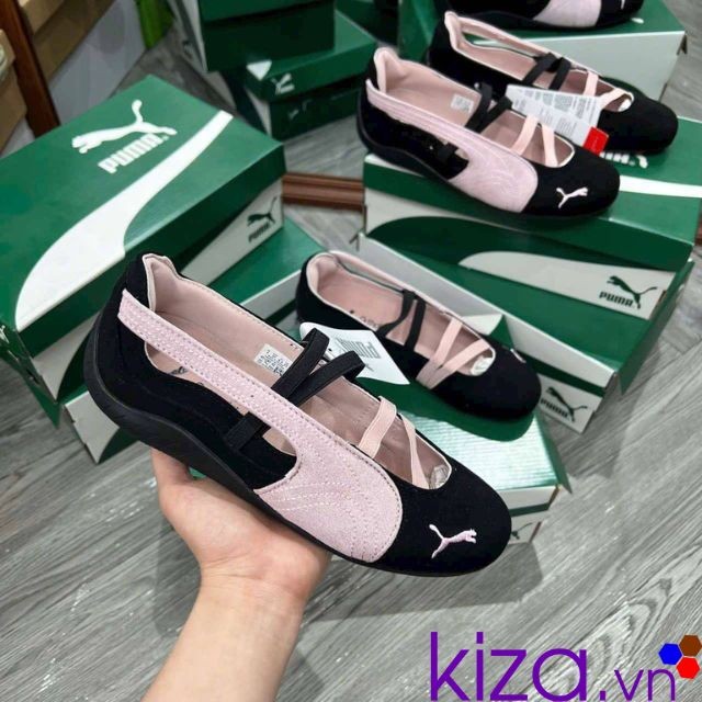 black pink doll shoes