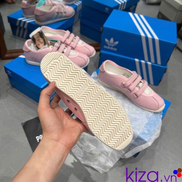 Giày Adidas nữ Samba Jennie búp bê màu hồng