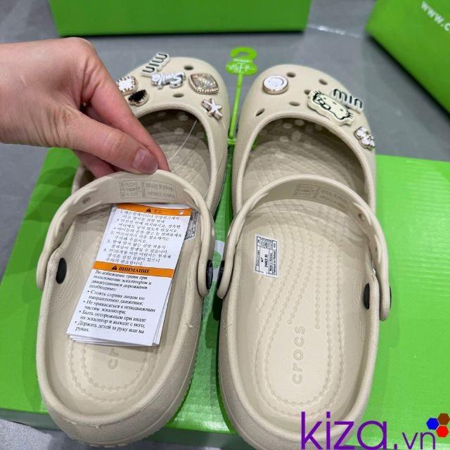 Depsc crocs búp bê cho nữ