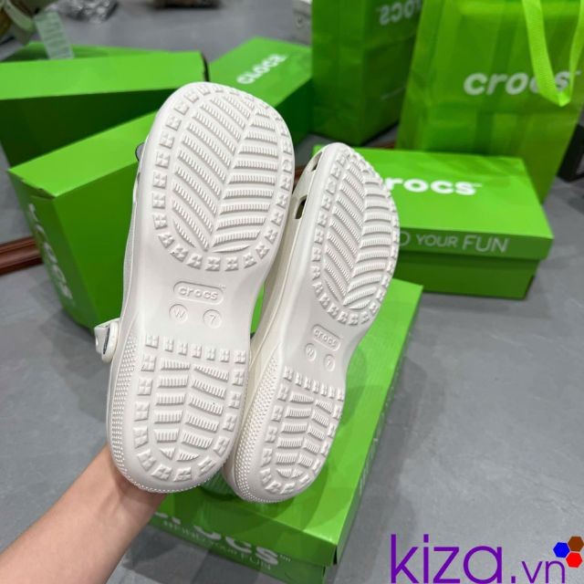 giày búp bê crocs nữ