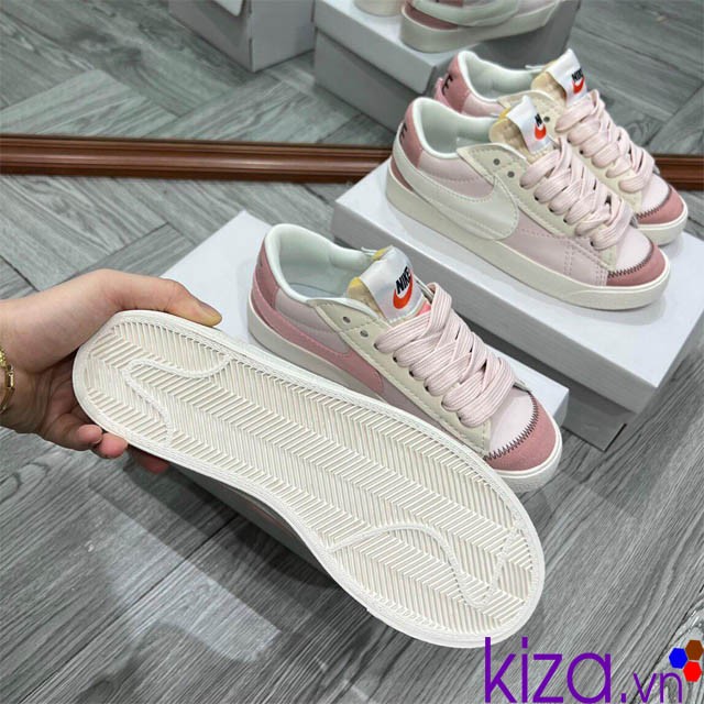 Giày Nike Blazer màu hồng Rep