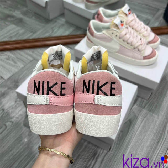 Giày Nike nữ Blazer màu hồng Rep