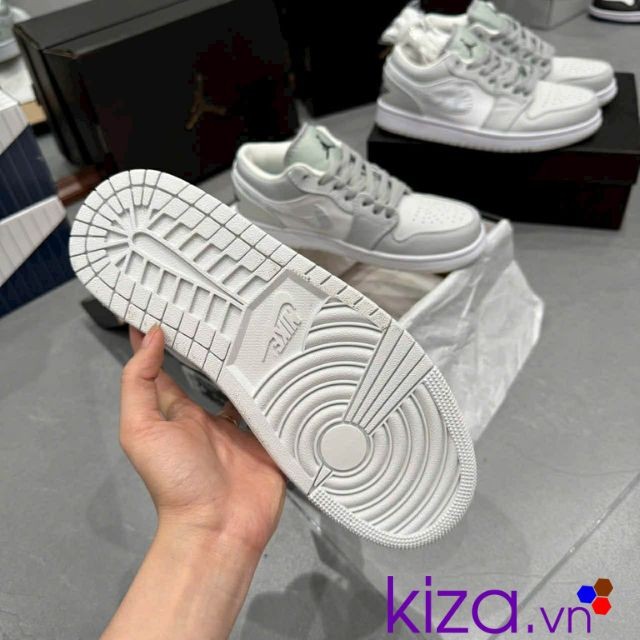 giày nike jrdan thấp cổ màu xám camo