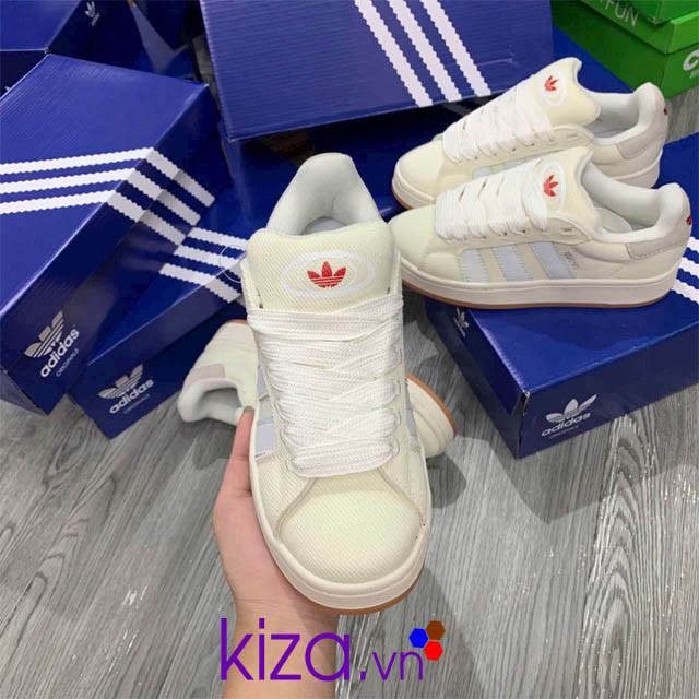 Giày Adidas nam Campus màu kem