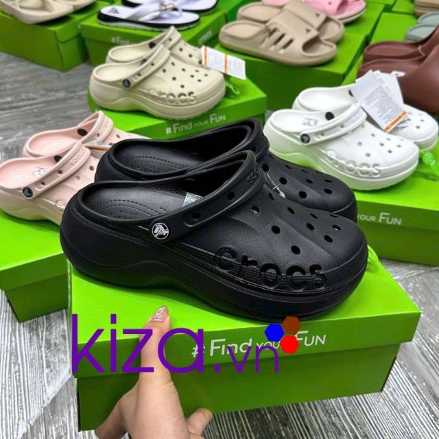 crocs baya black 5cm