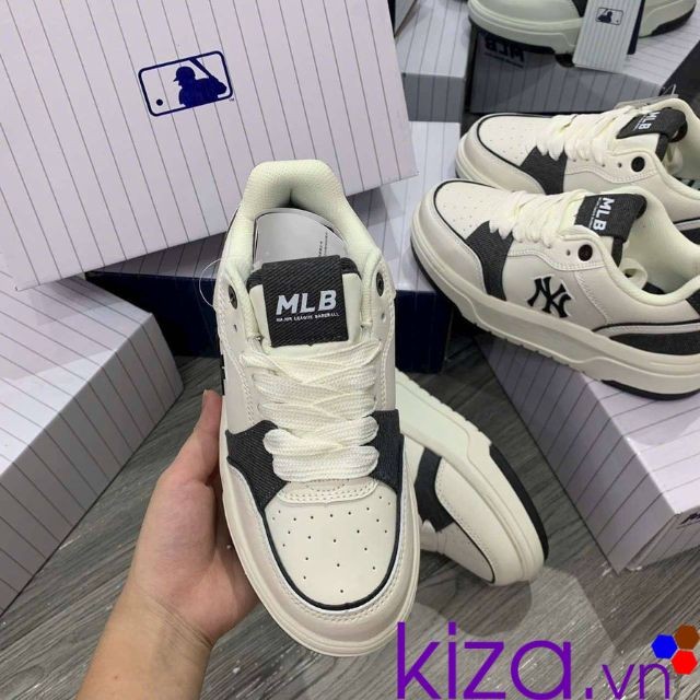 MLB chunky NY màu đen