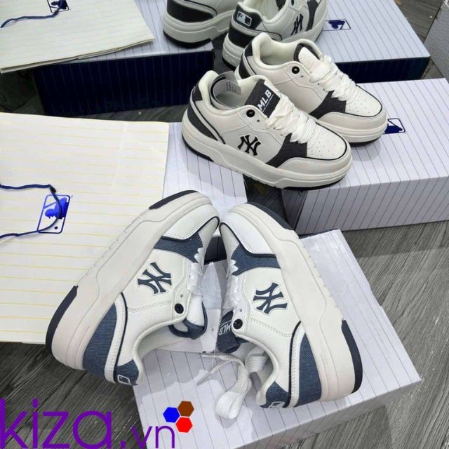 Giày MLB nữ màu xanh than