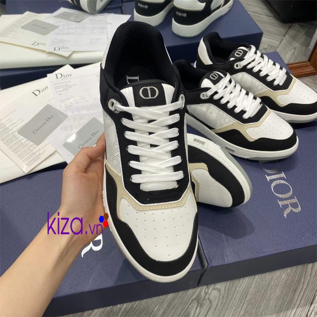 Giày Dior B27 màu đen