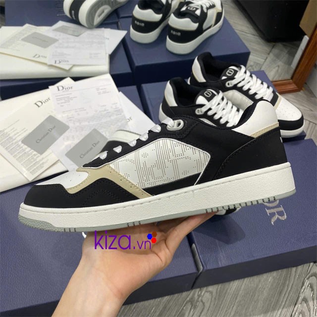 Giày Dior B27 màu đen vàng