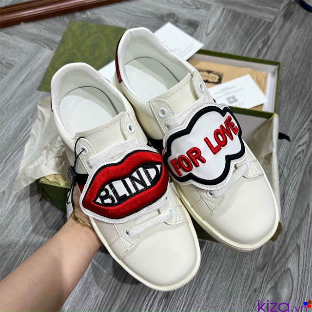 Giày Gucci ACE For Love Rep môi