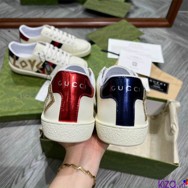 Giày Gucci Hồng nữ hải tú
