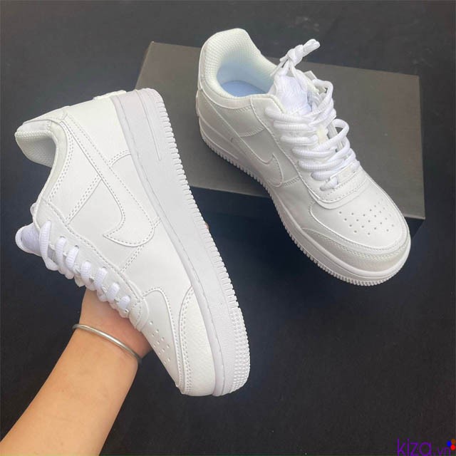 Giày Nike Air Force Shadow trắng full
