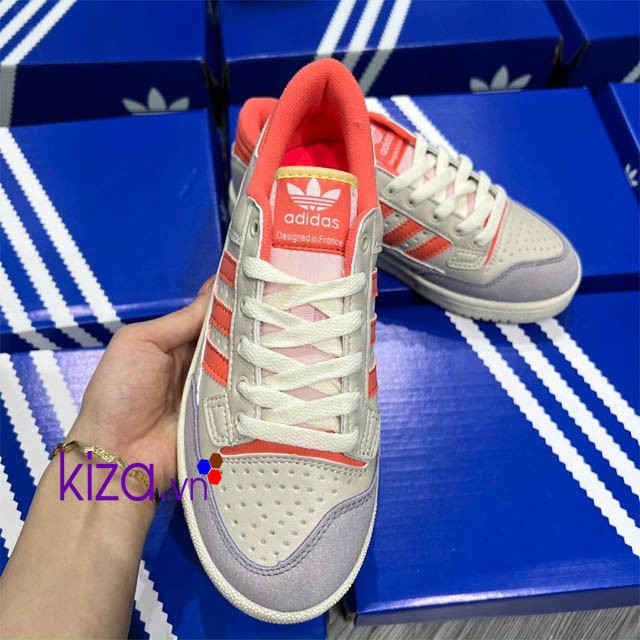 Sneaker Adidas Forum màu cam cổ thấp Replica