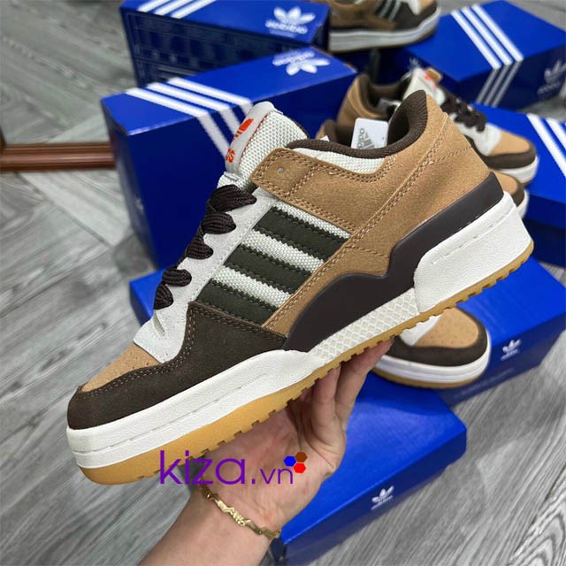 Adidas Forum 84 low màu nâu Replica