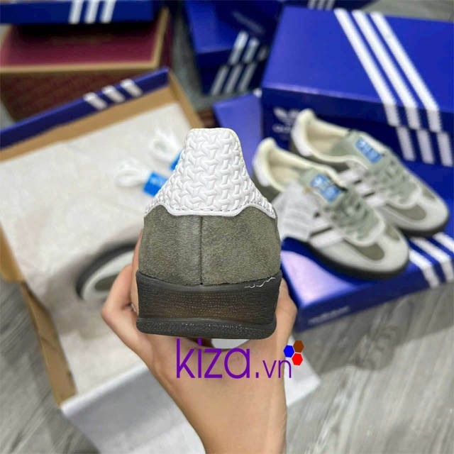 Giày Adidas Gazelle màu xám rêu