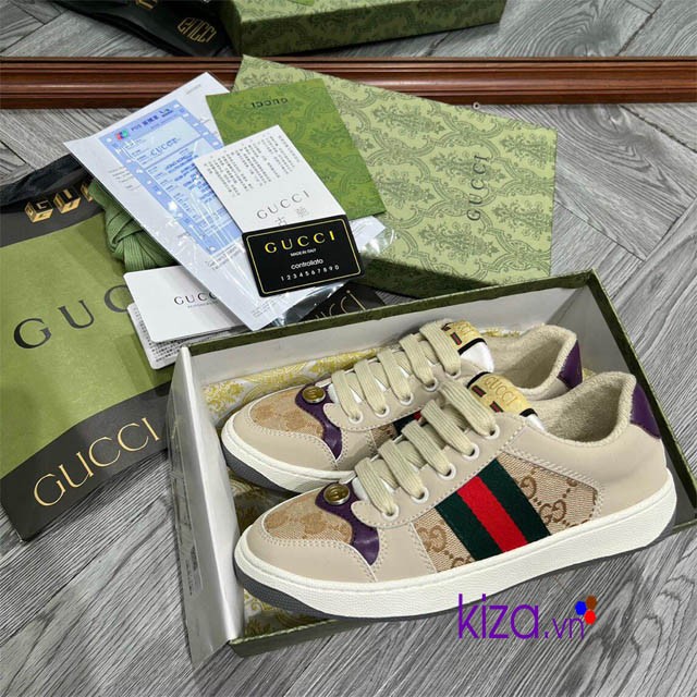 Giày Gucci Screener leather