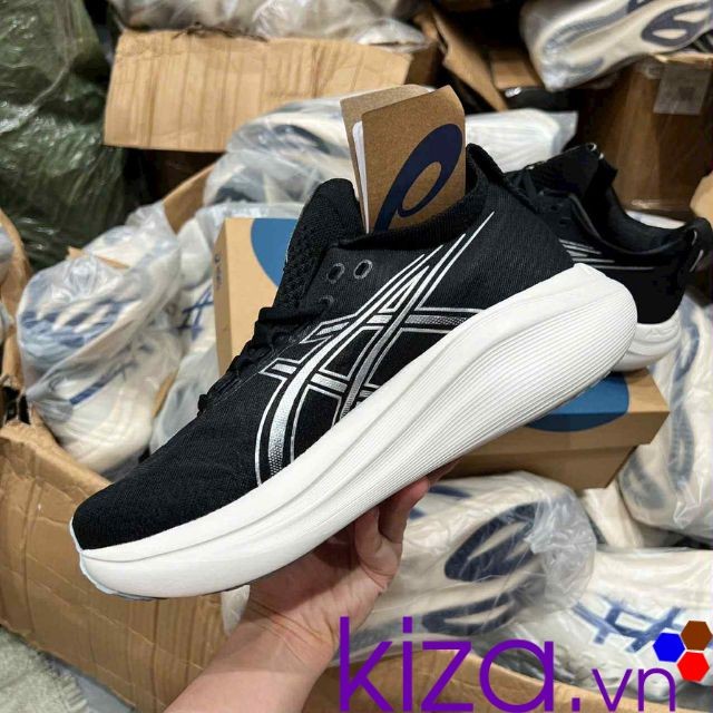 Giày Asics Gel Nimbus 27 màu đen