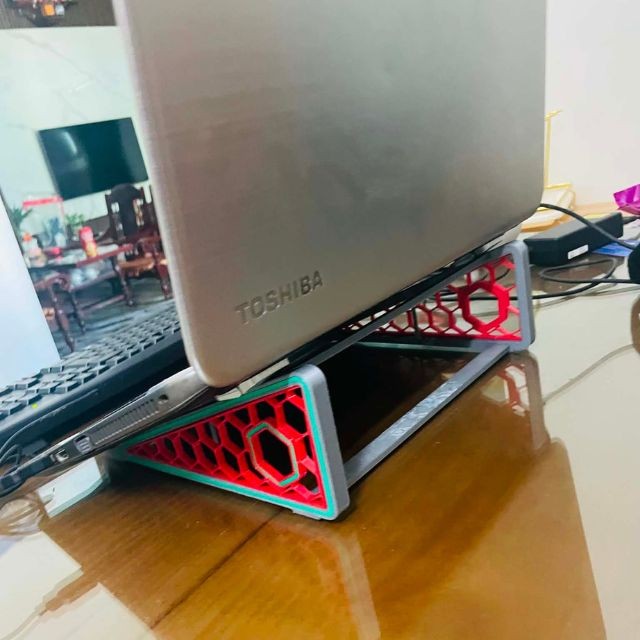 giá đỡ tản nhiệt laptop in 3d