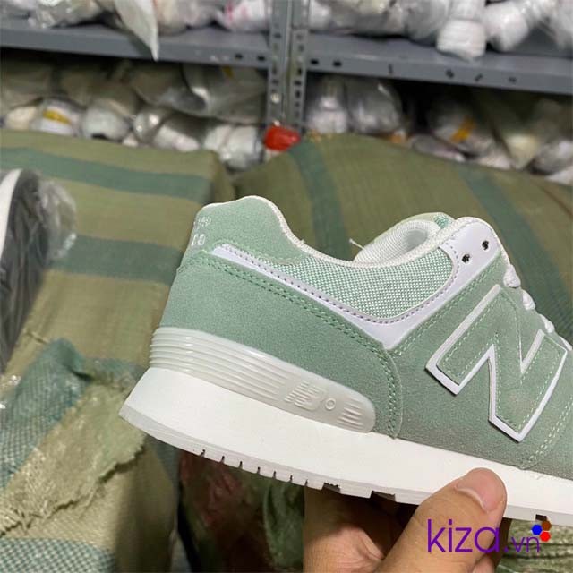 New balance 574 xanh online