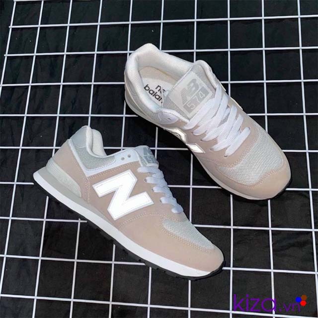 Giày New Balance 574 màu xám hồng