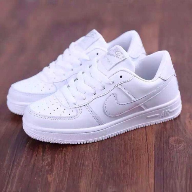 Giày nike air force one trắng full