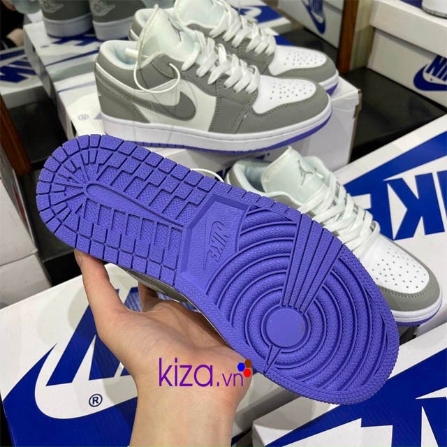 Giày nike jordan xám nữ