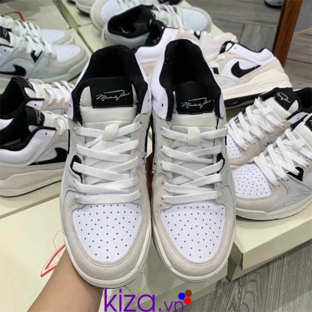 Giày NikeJordan 90 màu xám kem đen