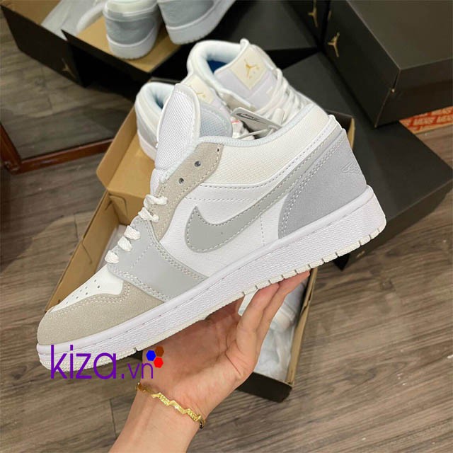 Jordan Dior trắng xám