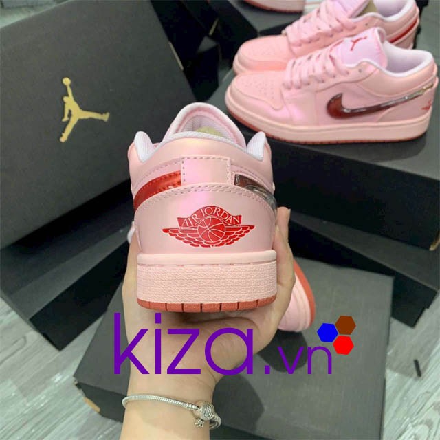 Giày Nike jordan thấp cổ màu hồng