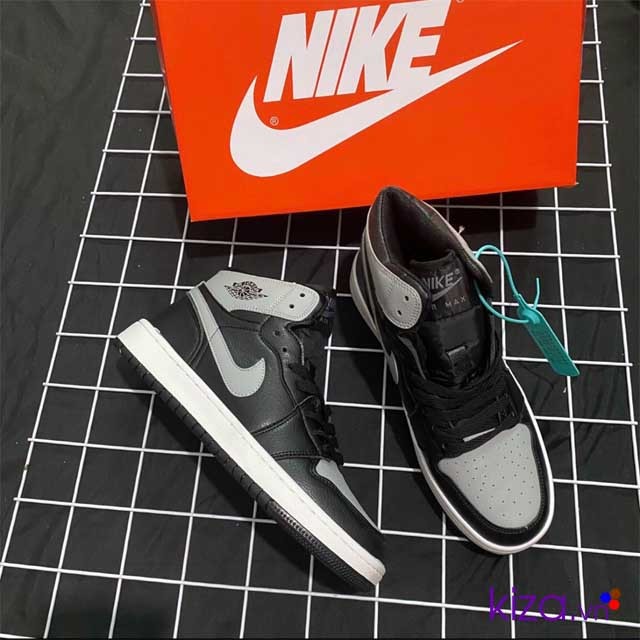 Giày Nike Jordan 1 phối màu xám đen