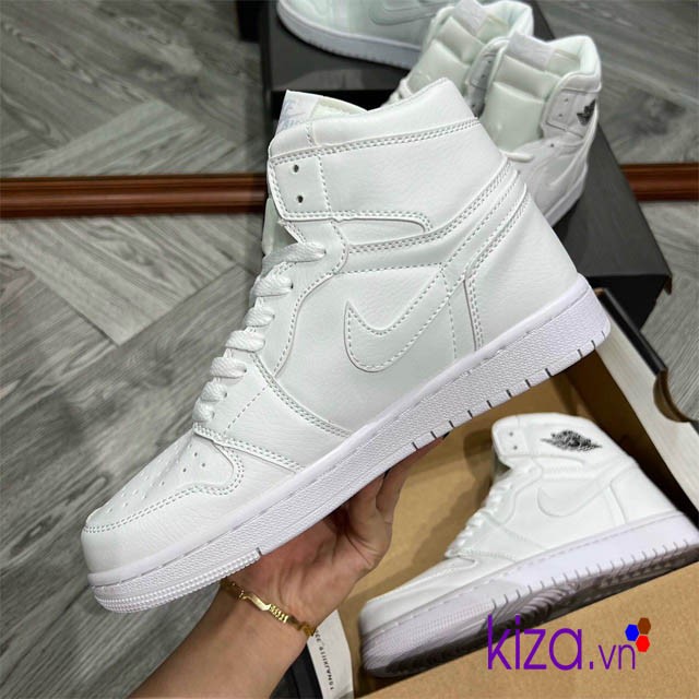 Giày nike Jordan 1 trắng full Rep