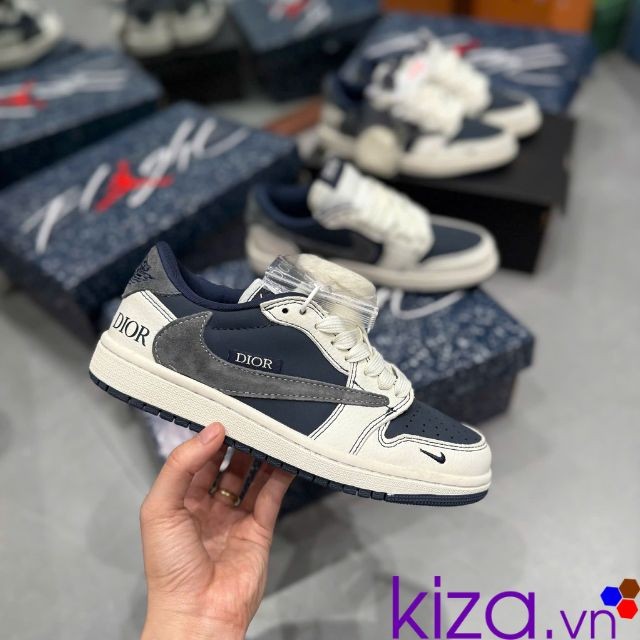Giày nike jordan Dior màu xanh cho bạn trai