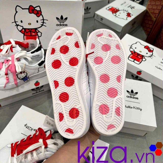Sneaker Adidas nữ superstar màu trắng