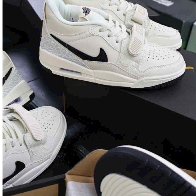 Giày nike air Jordan 3 legacy màu trắng vảy đen
