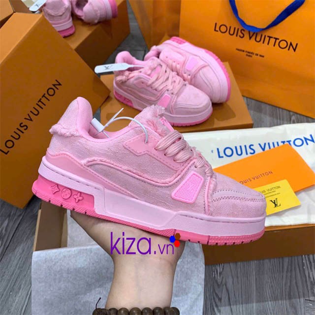 Giày Louis vuitton màu hồng cho nữ