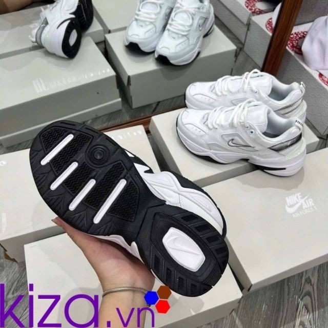 Nike M2K trắng xám nữ